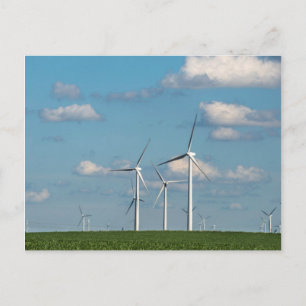 Minnesota, Dexter, Grand Meadow Wind Farm 2 Briefkaart