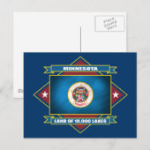 Minnesota Diamond Briefkaart (Voorkant / Achterkant)