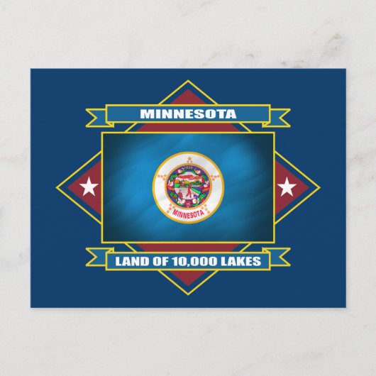 Minnesota Diamond Briefkaart (Voorkant)