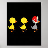 Minnesota Duck Duck G Duck Funny Poster (Voorkant)