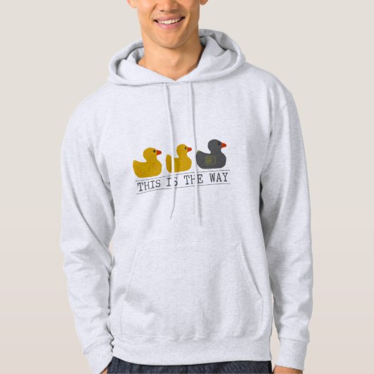 Minnesota Duck Duck Grey Duck - Zo gaat het Hoodie (Voorkant)
