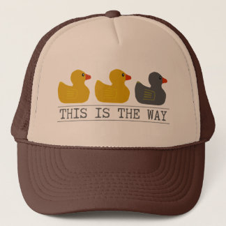 Minnesota Duck Duck Grey Duck - Zo gaat het Trucker Pet