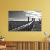 Minnesota, Duluth, Park Point, Bordwalk Canvas Afdruk (Insitu (Woonkamer))