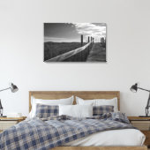 Minnesota, Duluth, Park Point, Bordwalk Canvas Afdruk (Insitu (Slaapkamer))