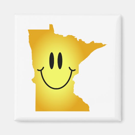 Minnesota Face Magneet (Voorkant)
