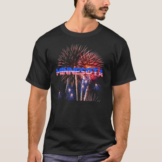 Minnesota Fireworks T-shirt (Voorkant)