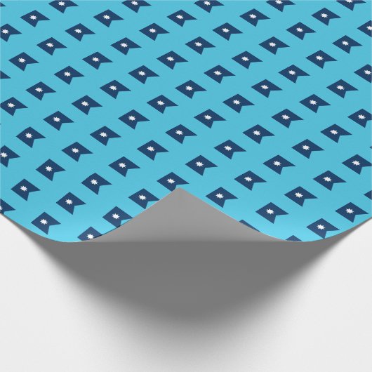 Minnesota Flag Cadeaupapier (Hoek)