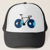 Minnesota Flag Cycling Trucker Pet (Voorkant)