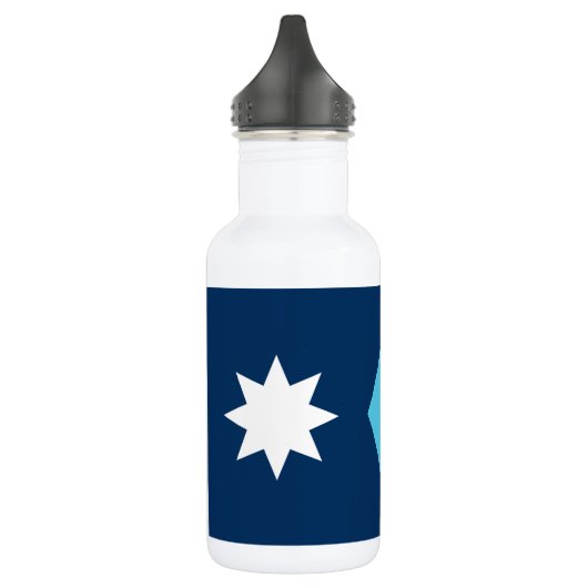 Minnesota Flag Liberty Bottle Waterfles (Links)