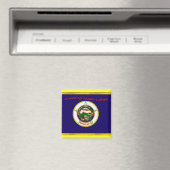 Minnesota Flag Magnet (Insitu (Vaatwasser))