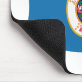 Minnesota Flag Mousepad Muismat (Hoek)