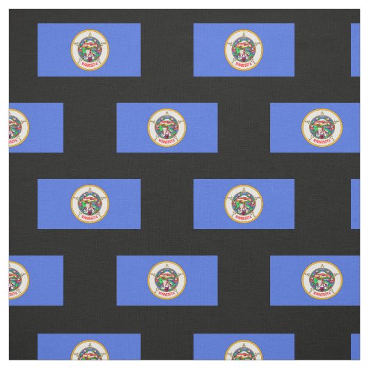 Minnesota Flag Stof (Swatch)