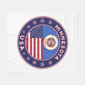Minnesota Fleece Deken (Voorkant (Horizontaal))