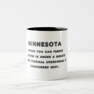 Minnesota Freeze Tweekleurige Koffiemok
