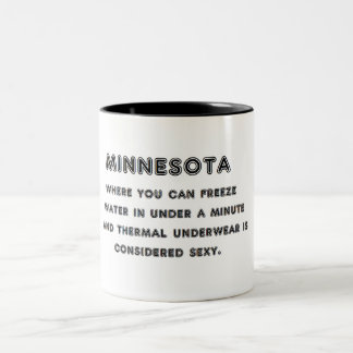 Minnesota Freeze Tweekleurige Koffiemok