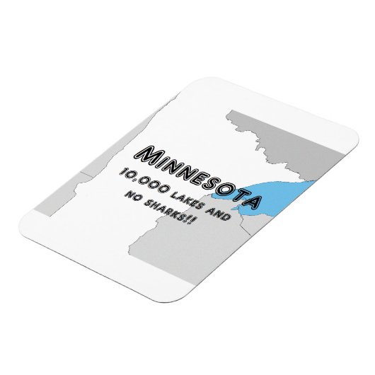 Minnesota Funny Magneet (Linkerzijde)
