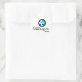 Minnesota Genealogical Society Ronde Sticker (Tas)