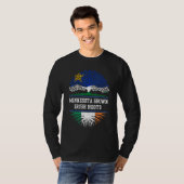 Minnesota geteeld met Ierse roots Ierland T-shirt (Voorkant volledig)