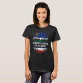 Minnesota geteeld met Poolse wortels Polen T-shirt (Voorkant volledig)