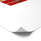 Minnesota herfstbos en meer poster (Hoek)