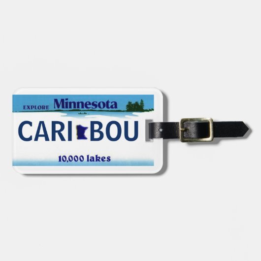 Minnesota het Bagagelabel van het Bord van de Verg (Voorkant horizontaal)