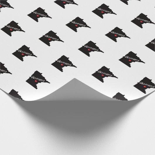 Minnesota Hockey Cadeaupapier (Hoek)