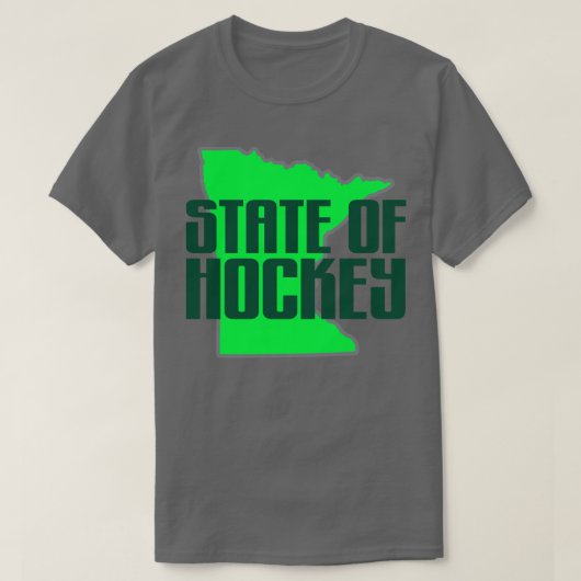 minnesota hockeystaat t-shirt (Design voorkant)