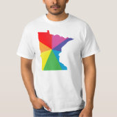 minnesota hoekige pride t-shirt (Voorkant)