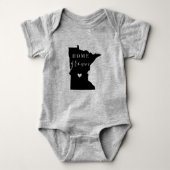 Minnesota Home Grown State T-shirt (Voorkant)