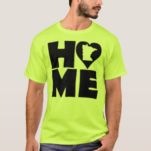 Minnesota Home Heart State Tees T-shirt