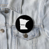 MINNESOTA HOME STAAT -.png Ronde Button 7,6 Cm (In situ)