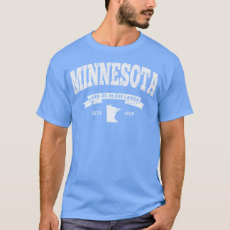 Minnesota Hoodie Minnesota Retro MN T-shirt