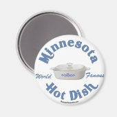 Minnesota Hot Dish Magnet (Voorkant / Achterkant)