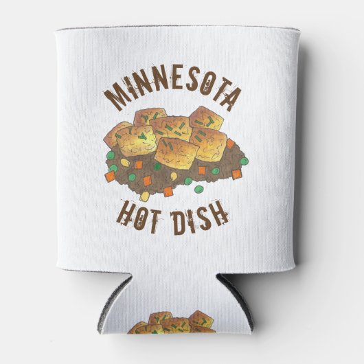 Minnesota Hot Dish Tater Tot Casserole Blikjeskoeler (Voorkant)