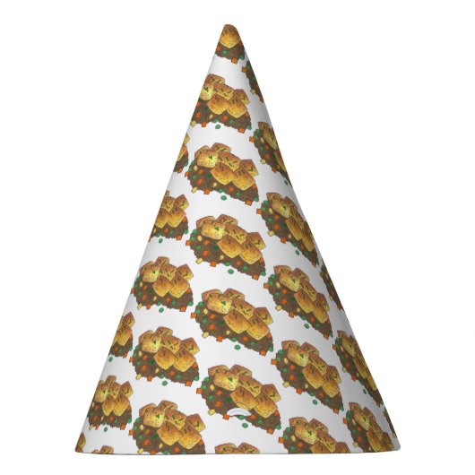 Minnesota Hot Dish Tater Tot Casserole Feesthoedjes (Rechts)