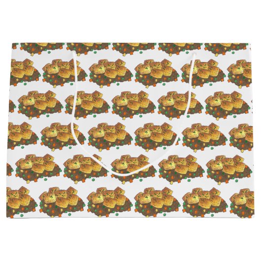 Minnesota Hot Dish Tater Tot Casserole Groot Cadeauzakje (Voorkant)