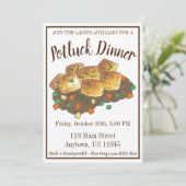 Minnesota Hot Dish Tater Tot Casserole Kaart (Staand voorkant)