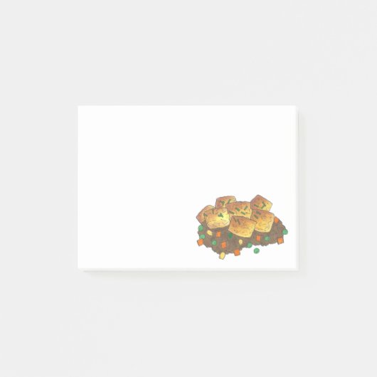 Minnesota Hot Dish Tater Tot Casserole Post-it® Notes (Voorkant)