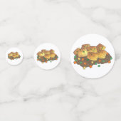 Minnesota Hot Dish Tater tot Casserole Potluck Confetti (Achterkanten)