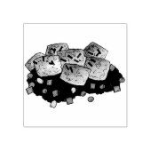 Minnesota Hot Dish Tater Tot Casserole Rubberstempel (Afrduk)