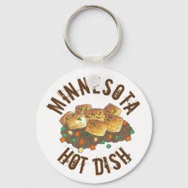 Minnesota Hot Dish Tater Tot Casserole Sleutelhanger