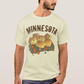 Minnesota Hot Dish Tater Tot Casserole T-shirt (Voorkant)