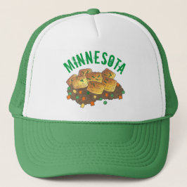 Minnesota Hot Dish Tater Tot Casserole Trucker Pet
