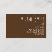 Minnesota Hot Dish Tater Tot Casserole Visitekaartje (Achterkant)