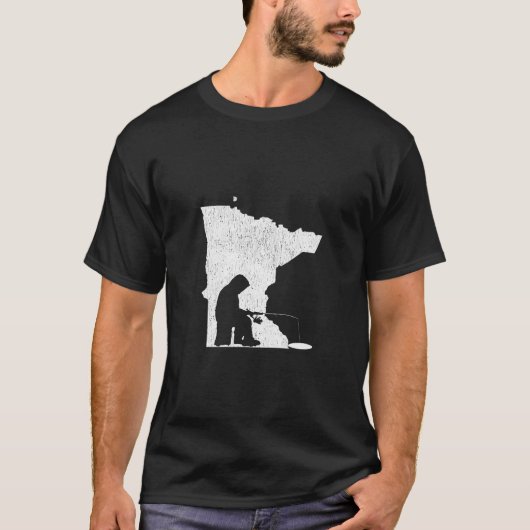 Minnesota Ice Vist overzicht T-shirt (Voorkant)