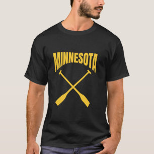 Minnesota is beroemd om roeiboten en 10.000 me t-shirt