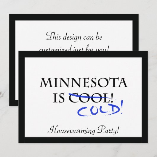 Minnesota is kool (Voorkant / Achterkant)