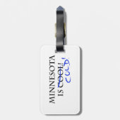 Minnesota is kool bagagelabel (Achterkant verticaal)