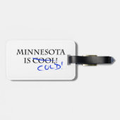 Minnesota is kool bagagelabel (Achterkant horizontaal)