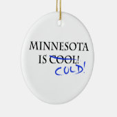 Minnesota is kool keramisch ornament (Rechts)